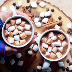 Creamy Vegan Almond Hot ChocolateÂ 