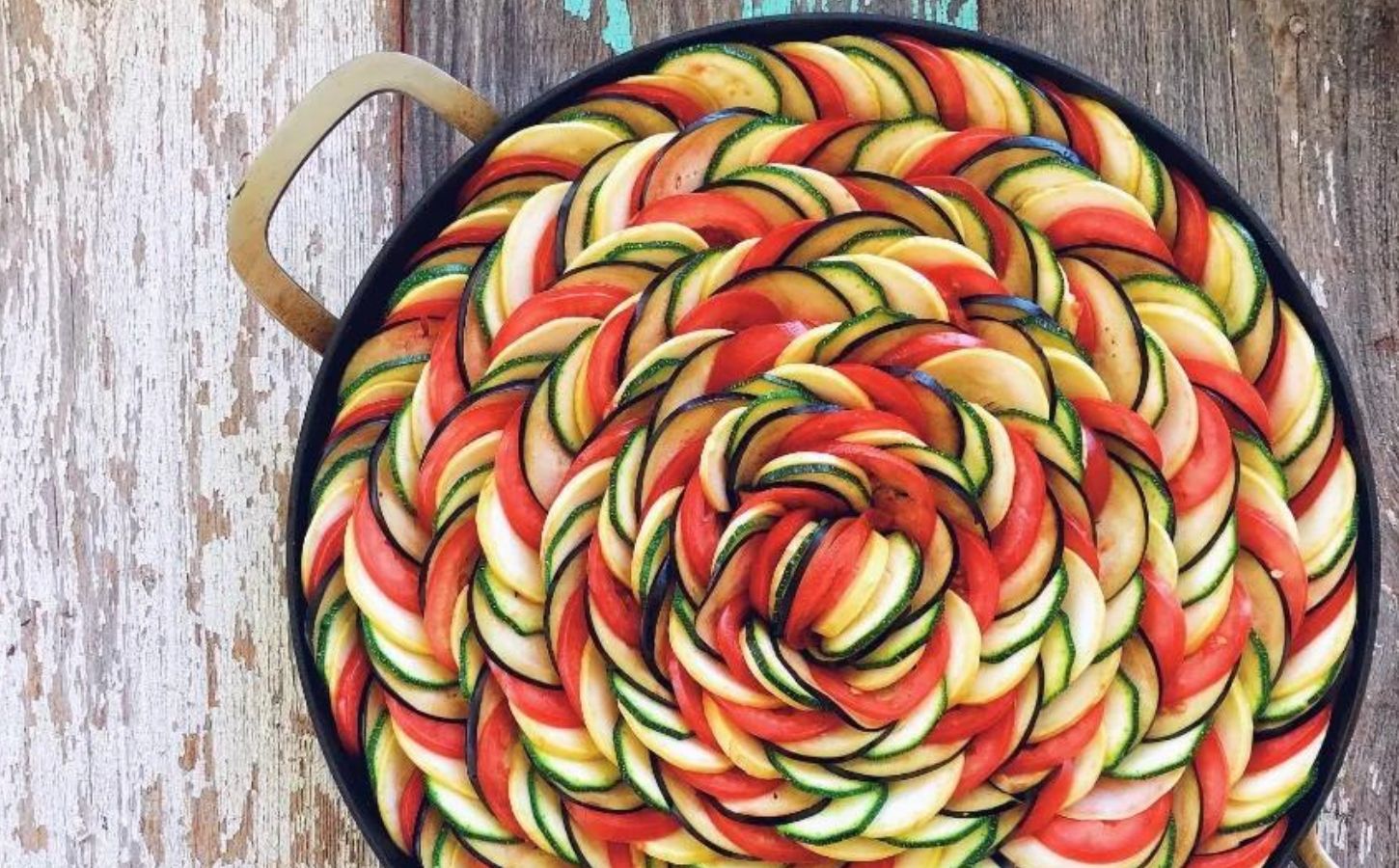 Give This Eye-Catching Ratatouille A Go Tonight