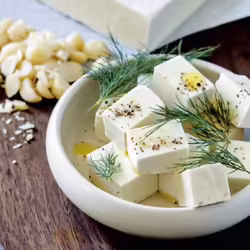VeganÂ Macadamia Feta Cheese