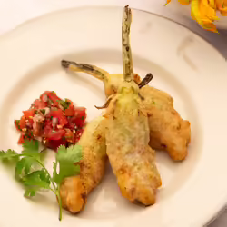 VeganÂ Summer
Fried Squash
Blossoms