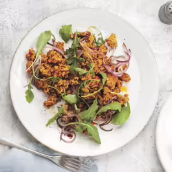 Vegan Harissa-Spiced Tofu Scramble