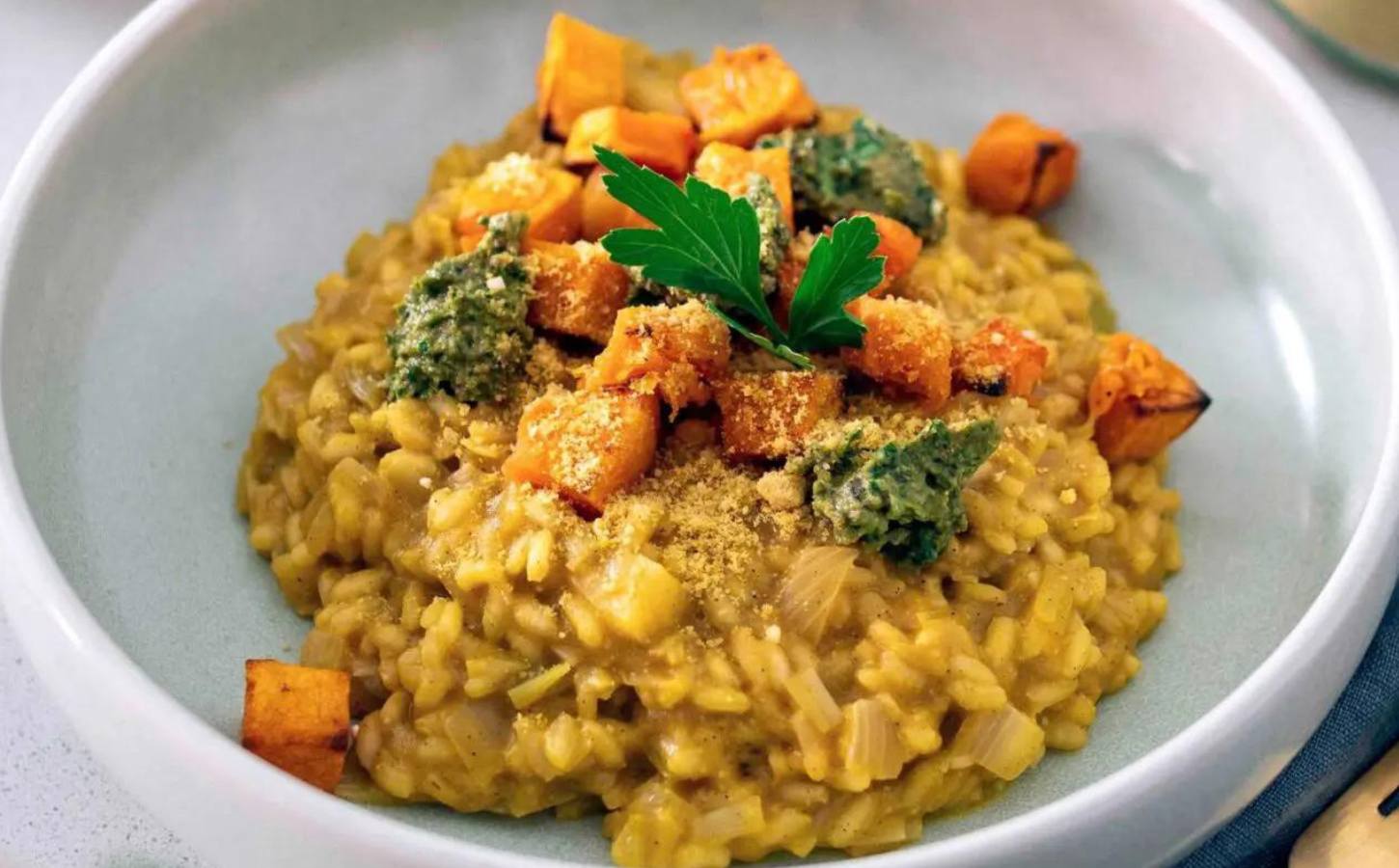 Try This Comforting Butternut Squash And Miso Risotto