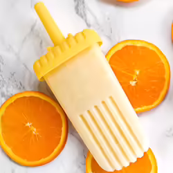 Orange Vanilla FroYo Pops