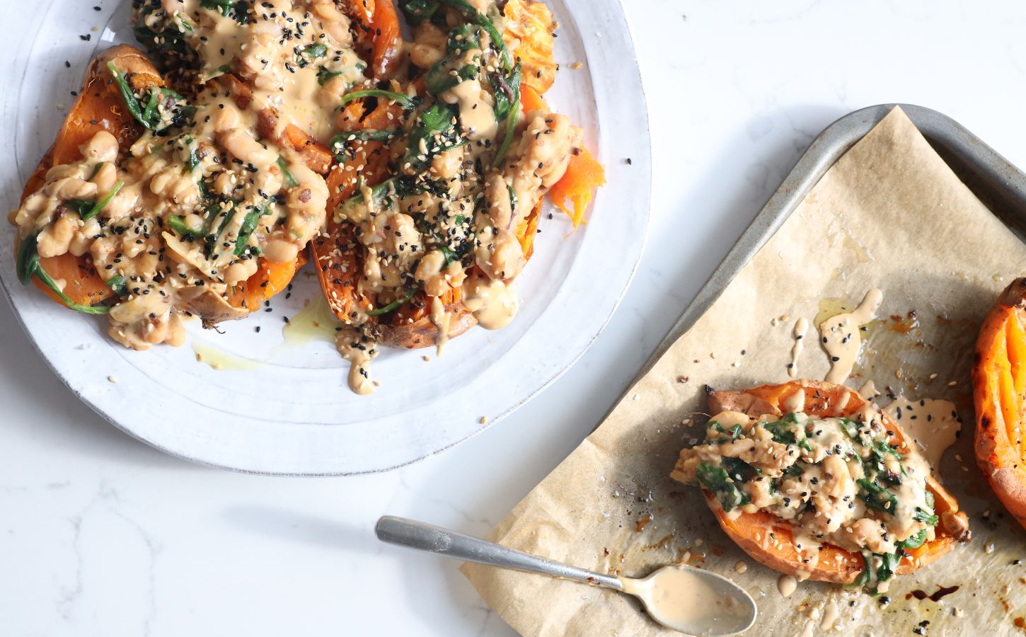 These ‘Firecracker’ Smashed Sweet Potatoes Are The Perfect BBQ Side Dish