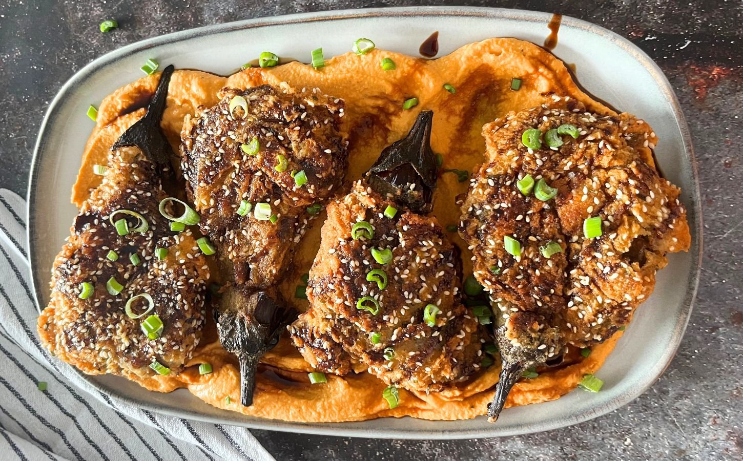These Extra Crispy Eggplants Are A Perfect Date Night Dish