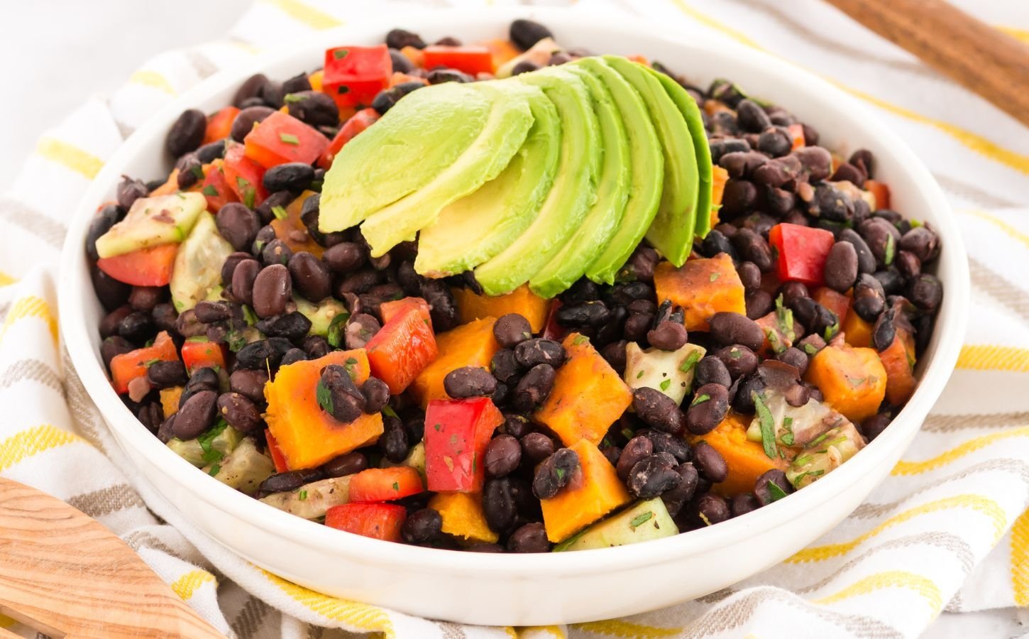 Try This Smoky Sweet Potato Salad With Black Beans