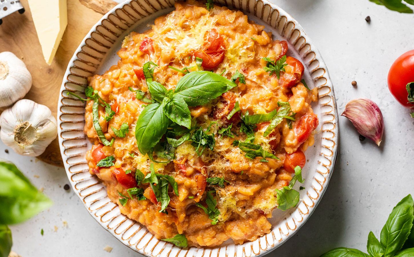 This Creamy Cherry Tomato Risotto Is Perfect For Date Night