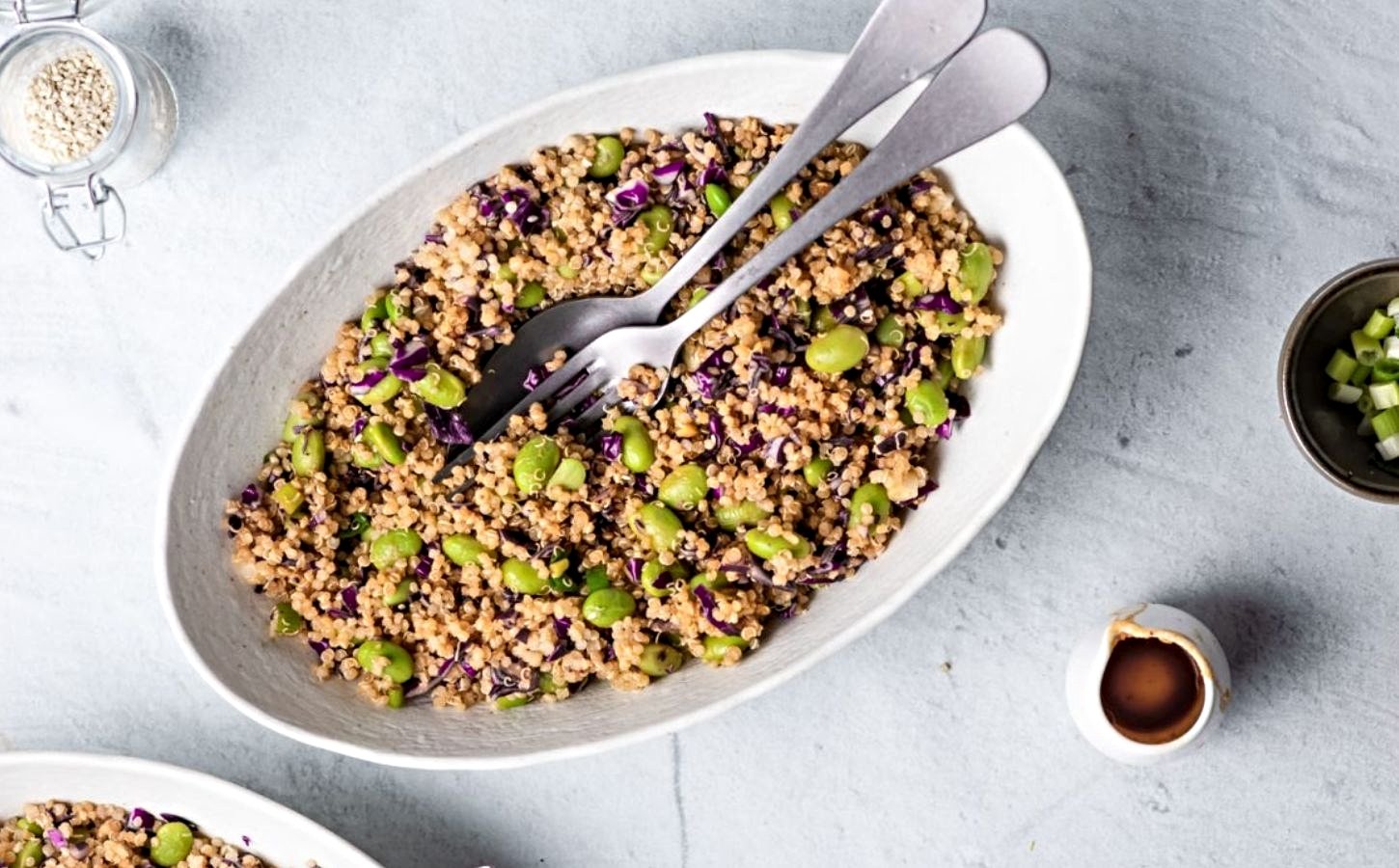 Try This Easy Quinoa And Edamame Salad
