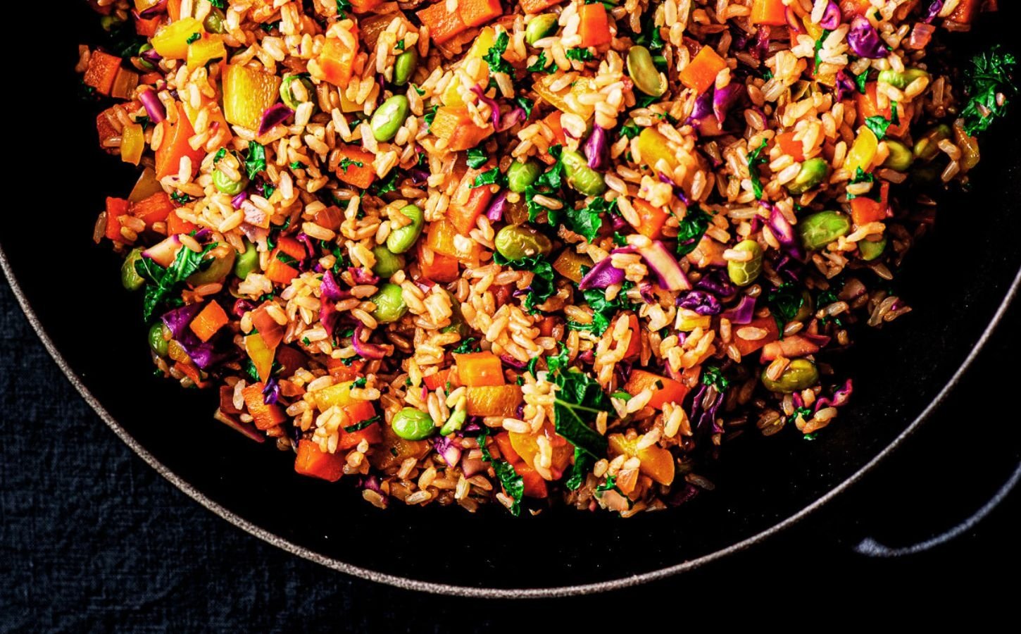 This Vegetable ‘Fried’ Rice Is Oil-Free And Packed With Protein