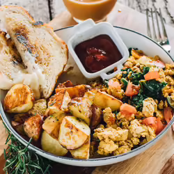 Curry-Spiced Vegan Tofu ScrambleÂ 