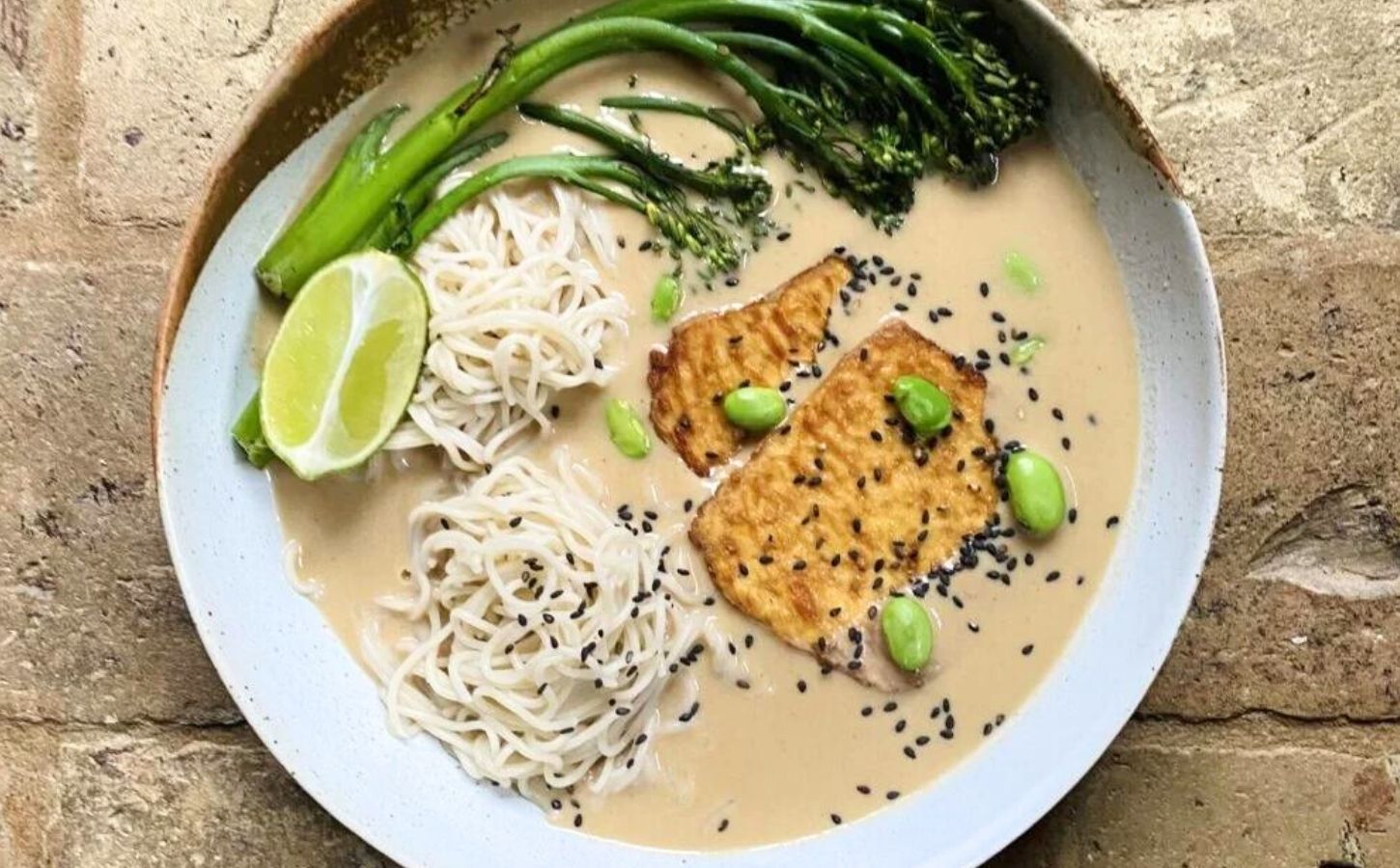This Comforting Oat Milk Ramen Dish Is Packed With Plant Protein