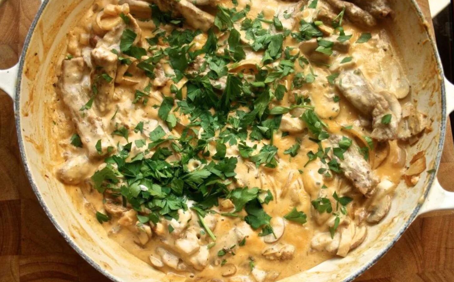 Doing Veganuary? Add This Creamy Stroganoff To Your Dinner Rotation