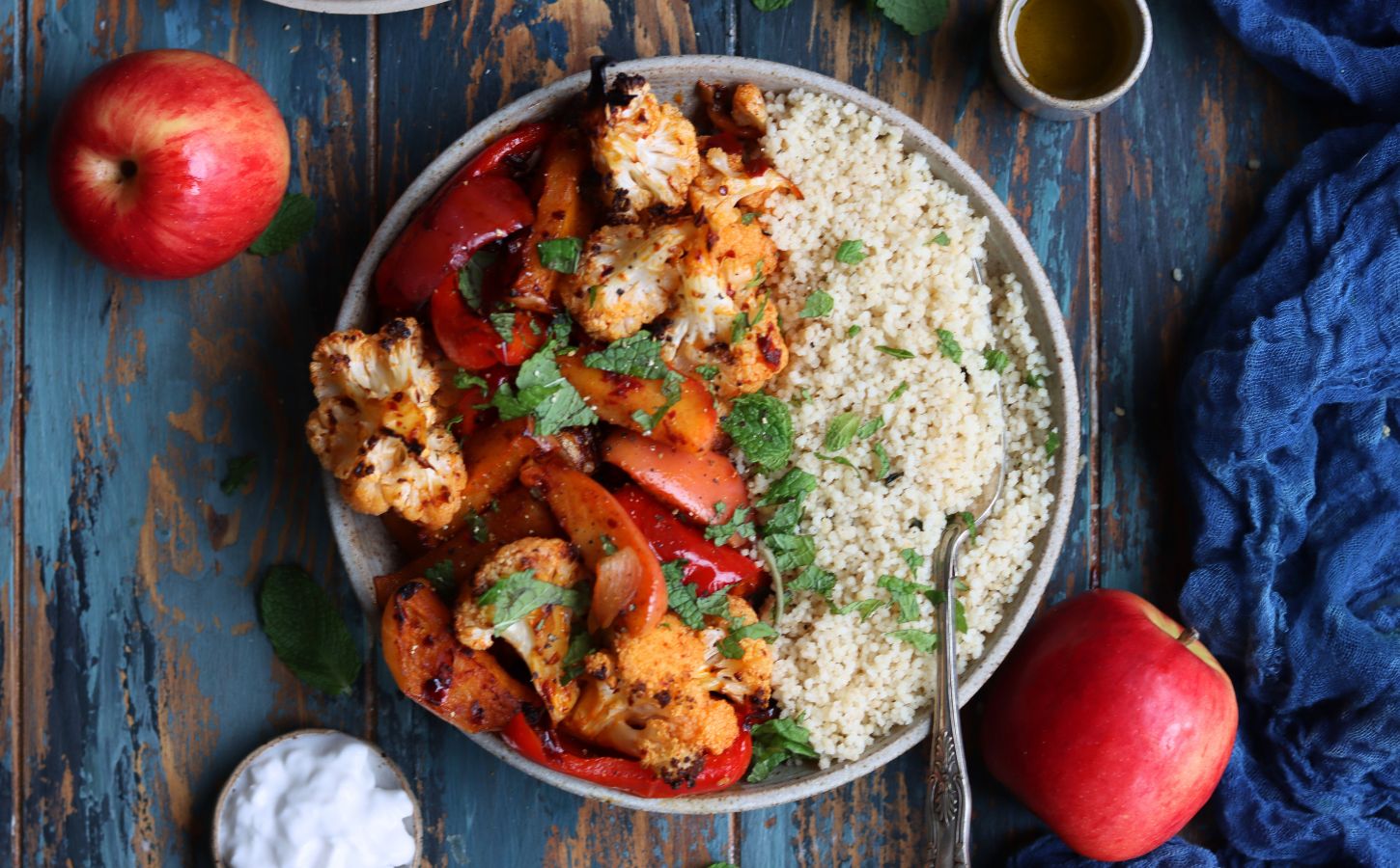 This Roasted Cauliflower And Apple Recipe Is A Perfect Weeknight Meal