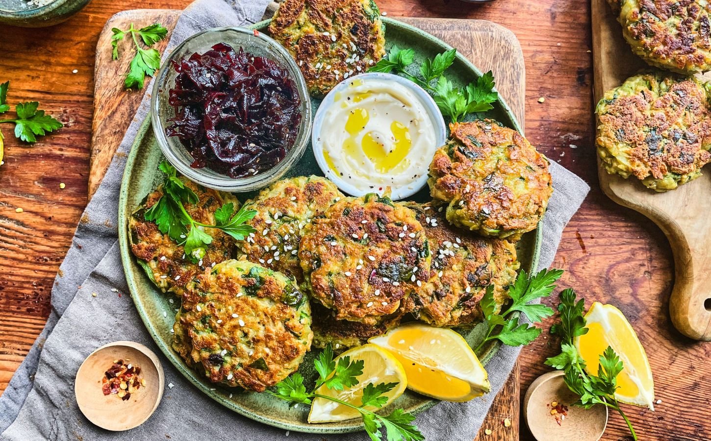 Try These Spinach And Potato Rostis With Tofu