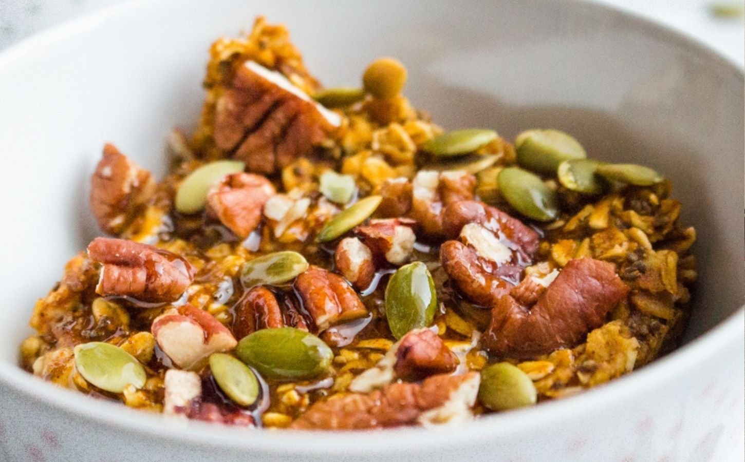 This Pumpkin Baked Oatmeal Is A Warming October Breakfast Idea