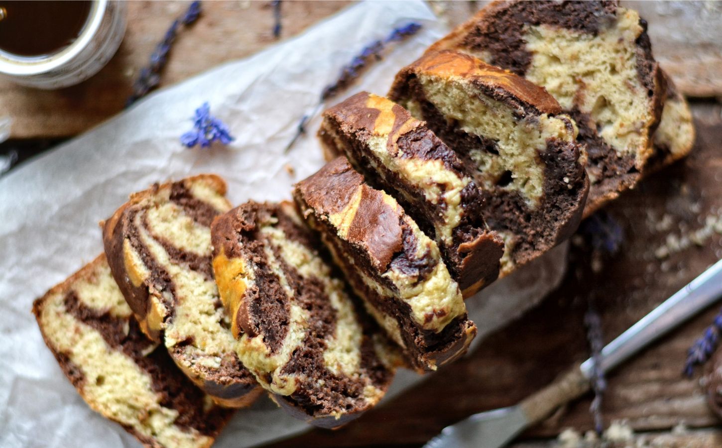 This Vegan Marbled Banana Bread Is A Work Of Art