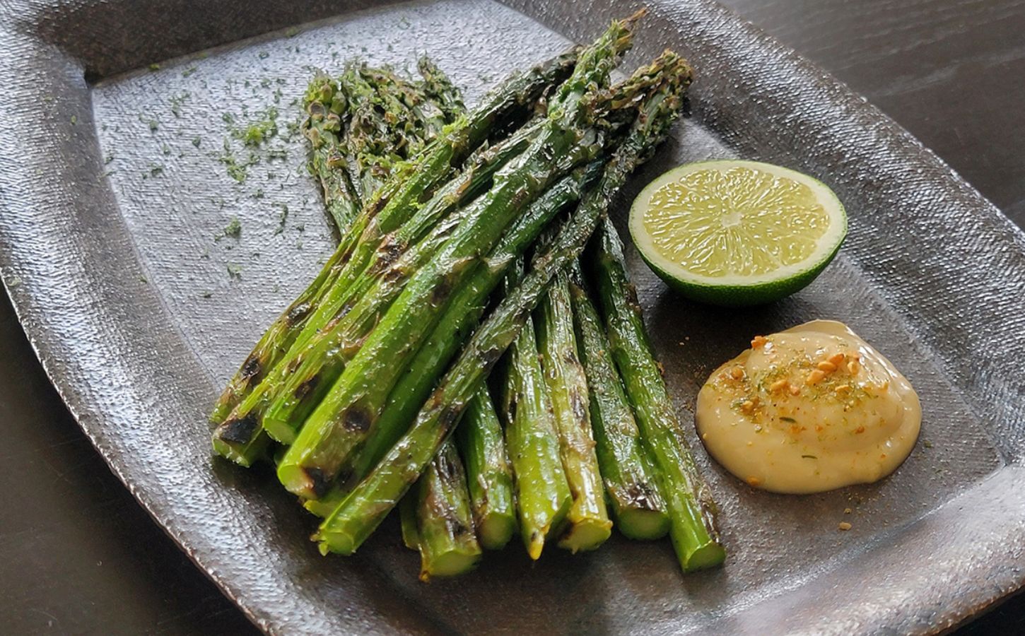 Vegan Miso Lime Mayo Is A Must-Try Upgrade For Your Asparagus