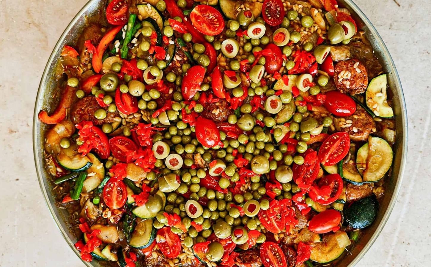 How To Make Vegan Spanish Paella