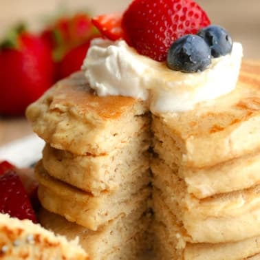 Oat Flour Pancakes