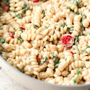 15 Minute Tahini Pasta