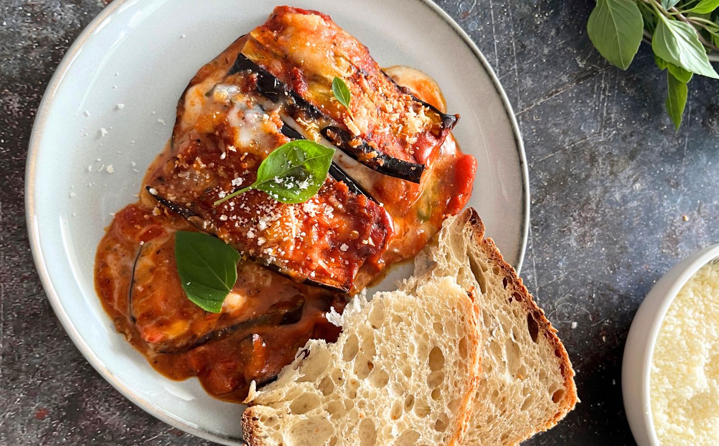 This Creamy Harissa Parmigiana Is Completely Vegan