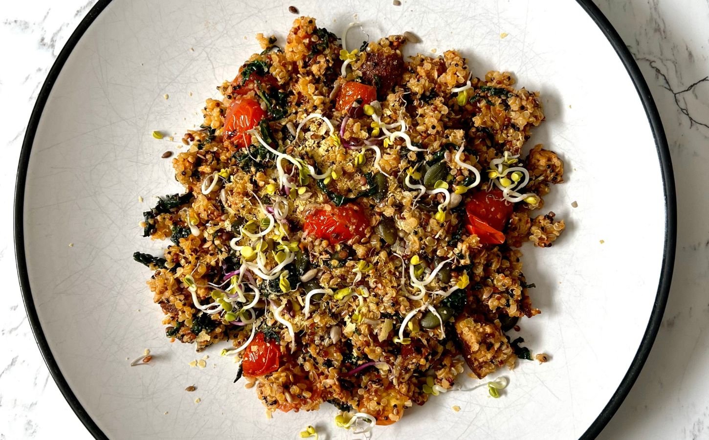 This Easy Quinoa Tofu Dish Is Ready In 20 Minutes
