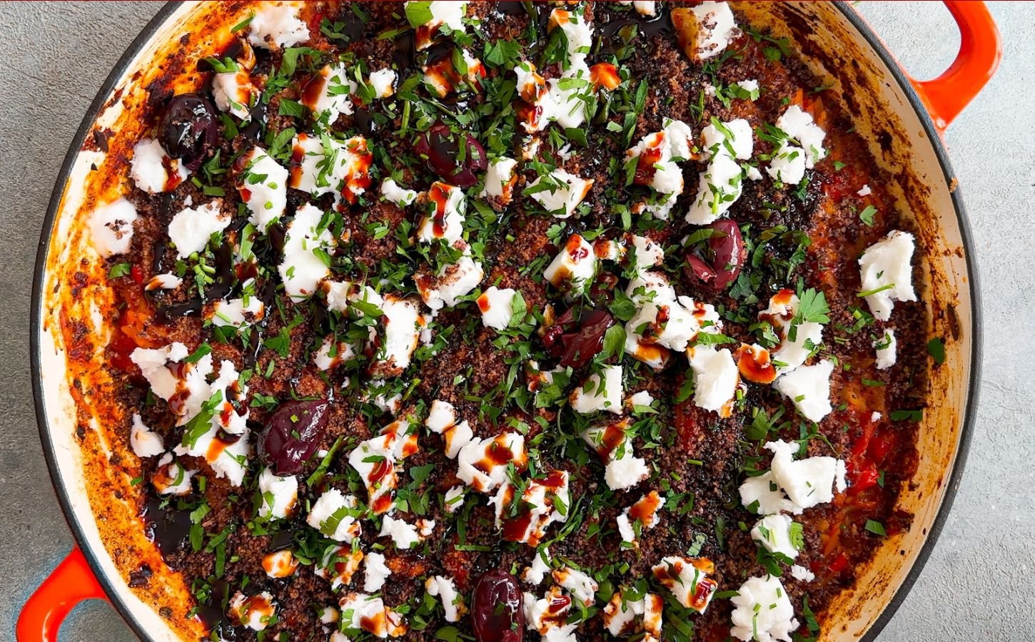 This Balsamic Tomato Baked Orzo Is A Perfect Date Night Dish