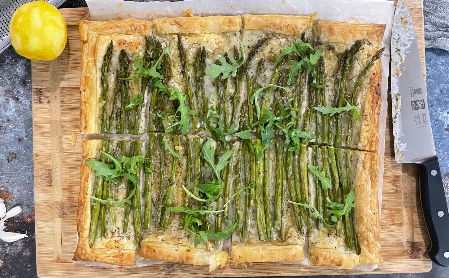 Try This Easy Vegan Asparagus Tart