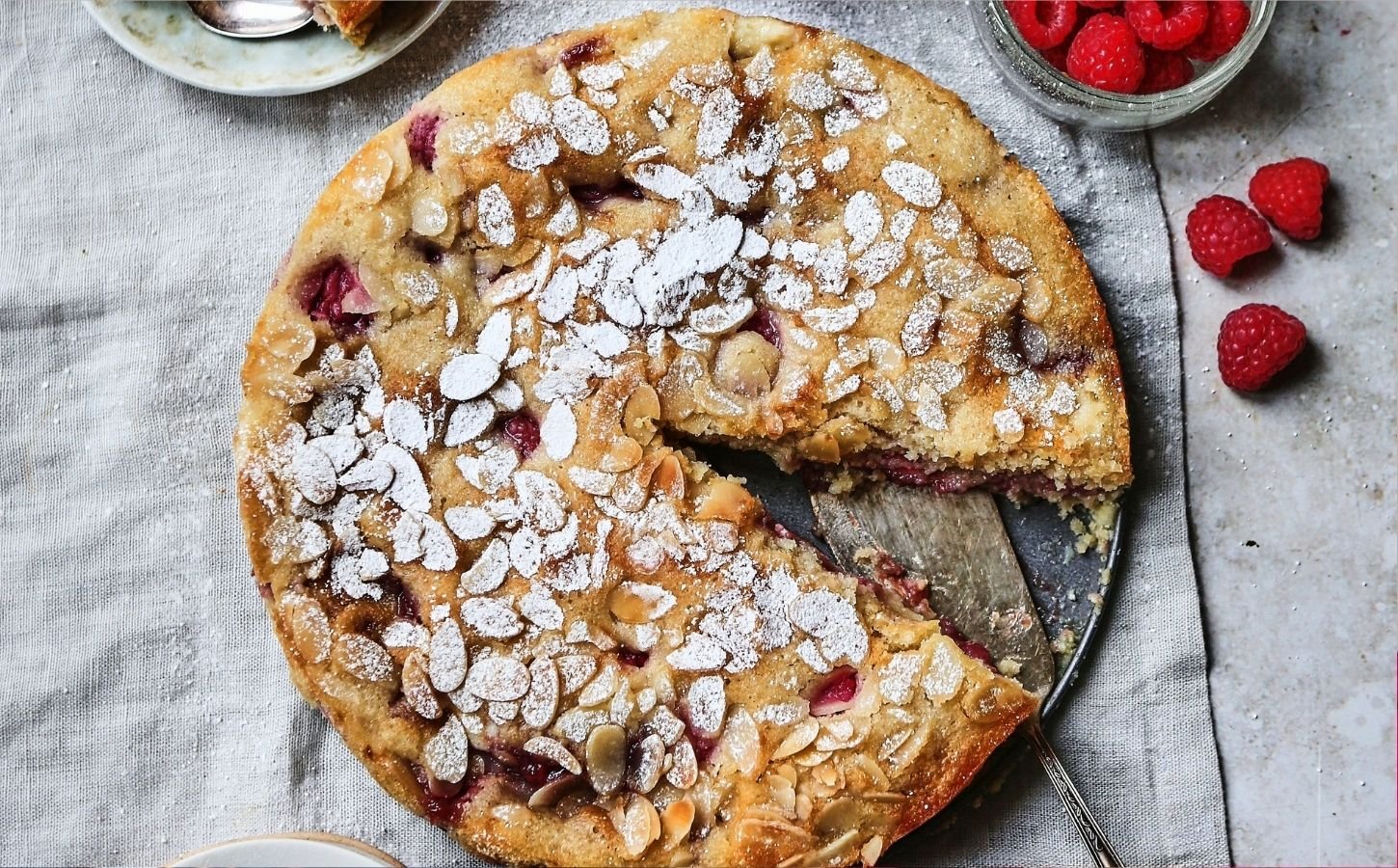 This Vegan Bakewell Cake Is Amazingly Fluffy And Flavorful