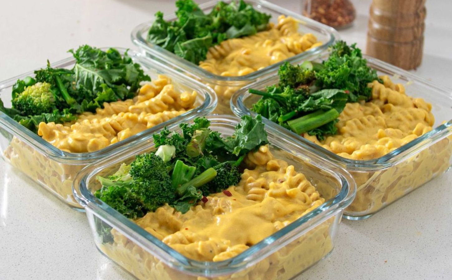 Add This High Protein Vegan Mac & Cheese To Your Weekly Meal Prep