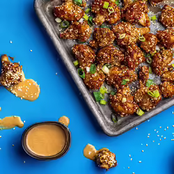 Vegan Baked Thai Chili Cauliflower Bites
