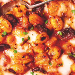 Vegan Chorizo and Sundried Tomato Gnocchi Bake