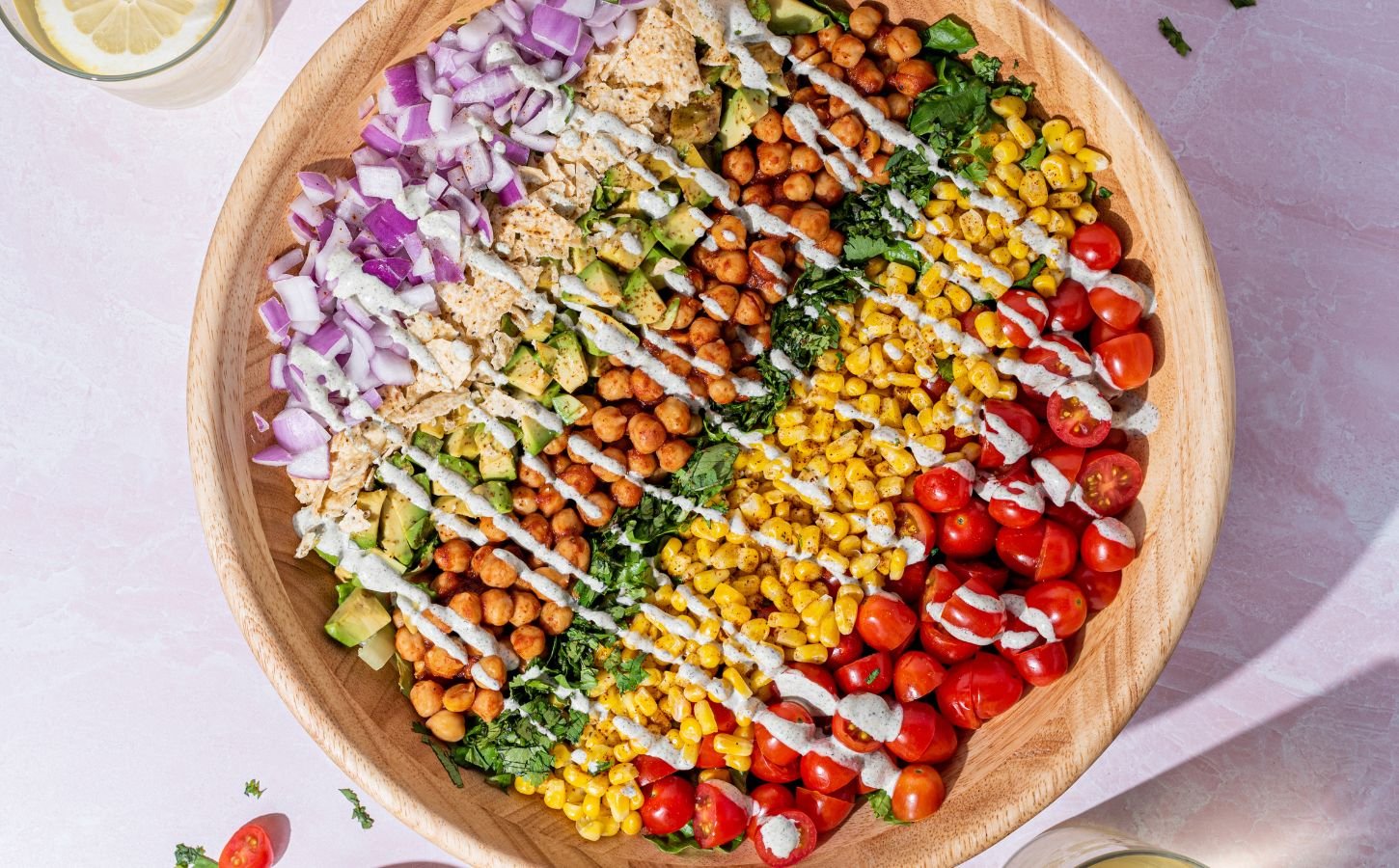 Try This BBQ Chickpea Chopped Salad