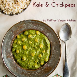 Creamy Curried Kale and Chickpeas