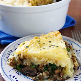 Nava’s Hearty Lentil and Mushroom Shepherd’s Pie