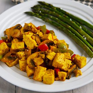 Ridiculously Easy Curry-Scrambled Tofu