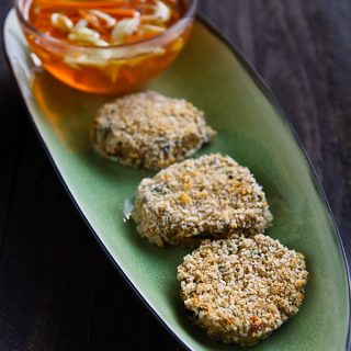 Green Curry Tofu Cakes