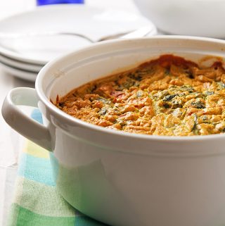 Potato and Broccoli Rabe Casserole