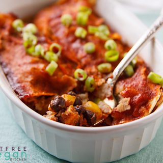 Black Bean and Summer Squash Enchiladas