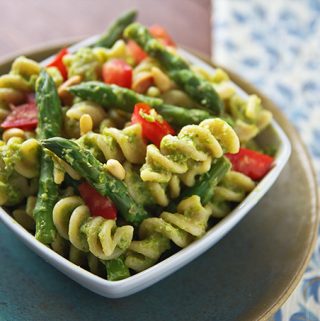 Asparagus Pesto Pasta Salad