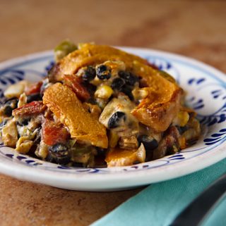 Pumpkin and Black Bean Casserole
