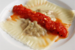 Porcini Wonton Ravioli