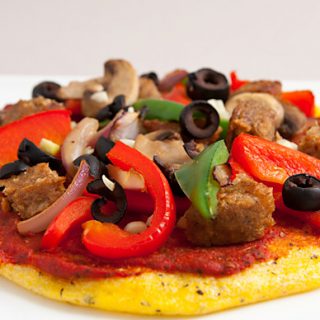 Personal Polenta Pizza