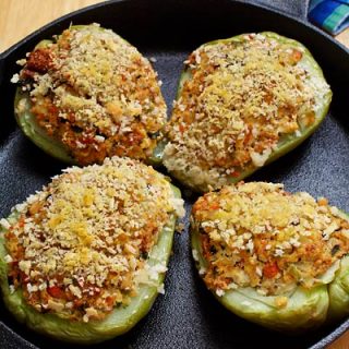 Seaside-Stuffed Mirlitons