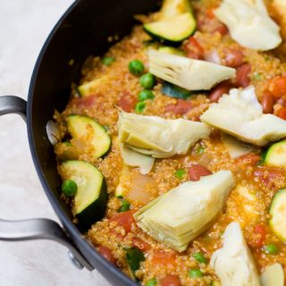 Quinoa Vegetable Paella