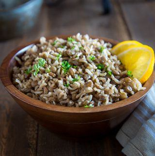 Spiced Lentils and Rice