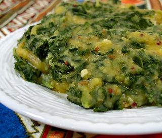 Kale and Toor Dal