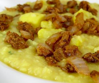 Yellow Mung Beans with Summer Squash