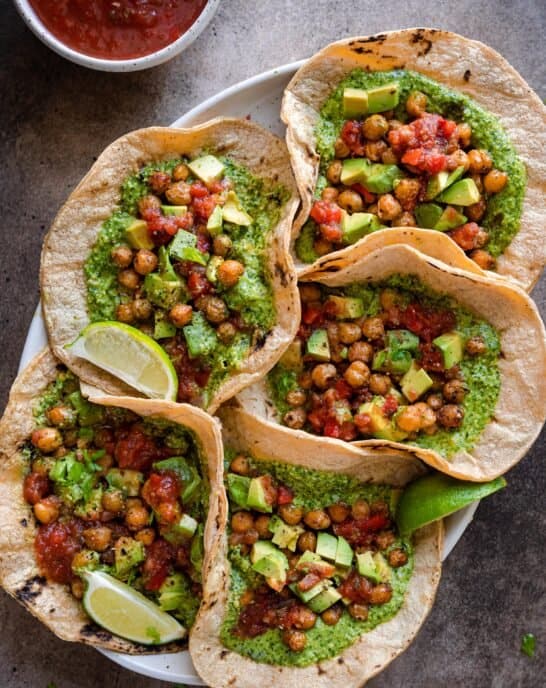 20-Minute Chickpea Tacos