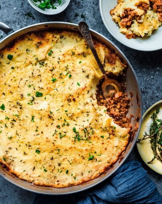 Vegan Lentil Shepherd’s Pie